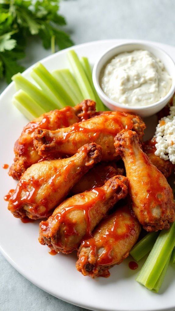 crispy chicken wings recipe