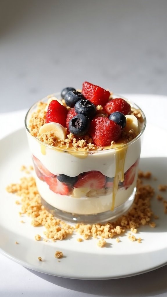 delicious layered yogurt treat