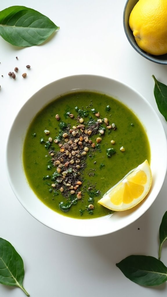 Lentil and Spinach Soup