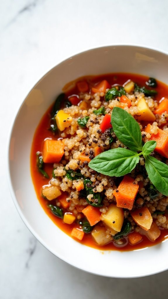 Hearty Vegetable and Quinoa Stew