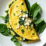 spinach feta egg dish