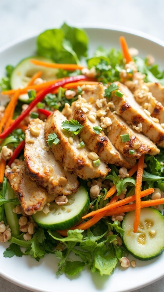 Thai Peanut Chicken Salad